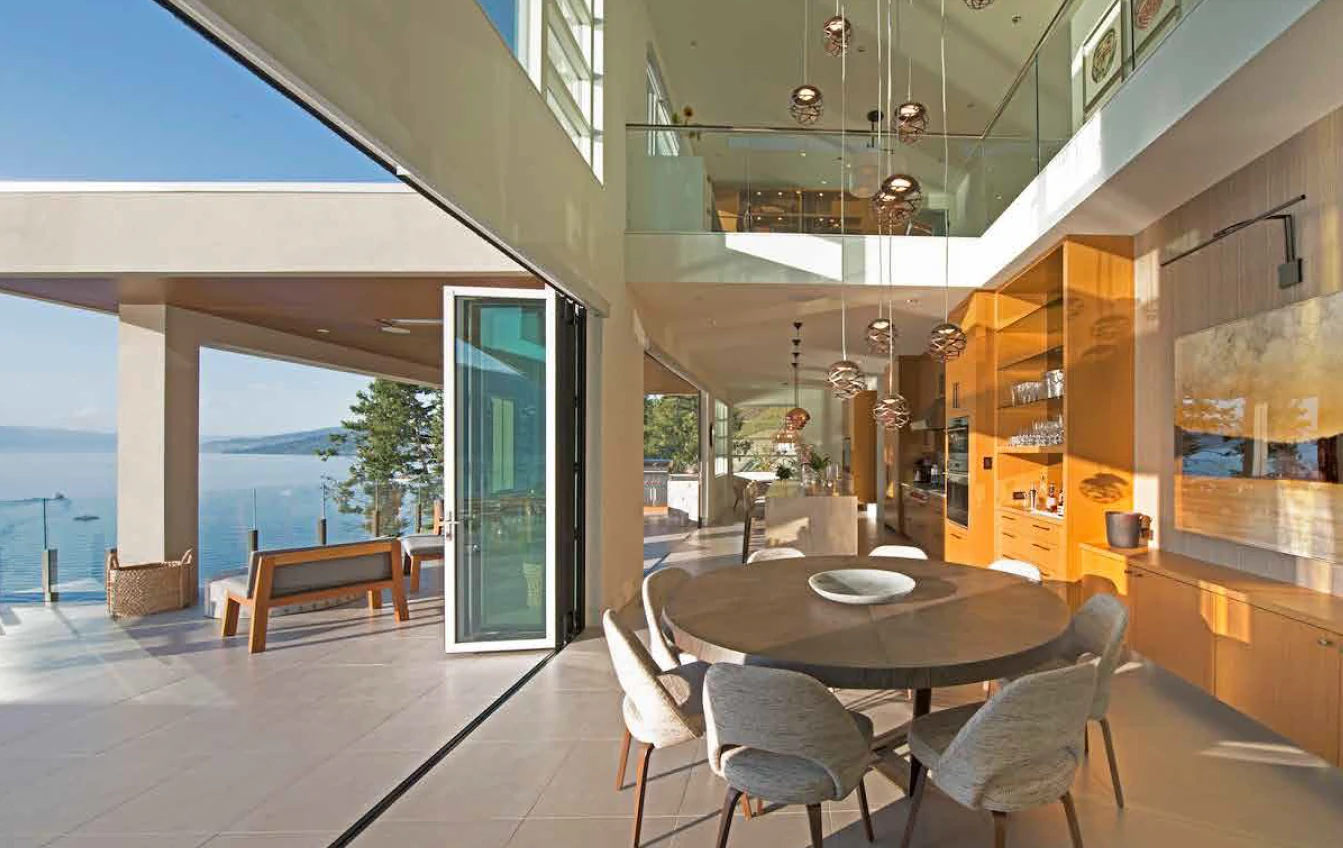 Folding sliding door
