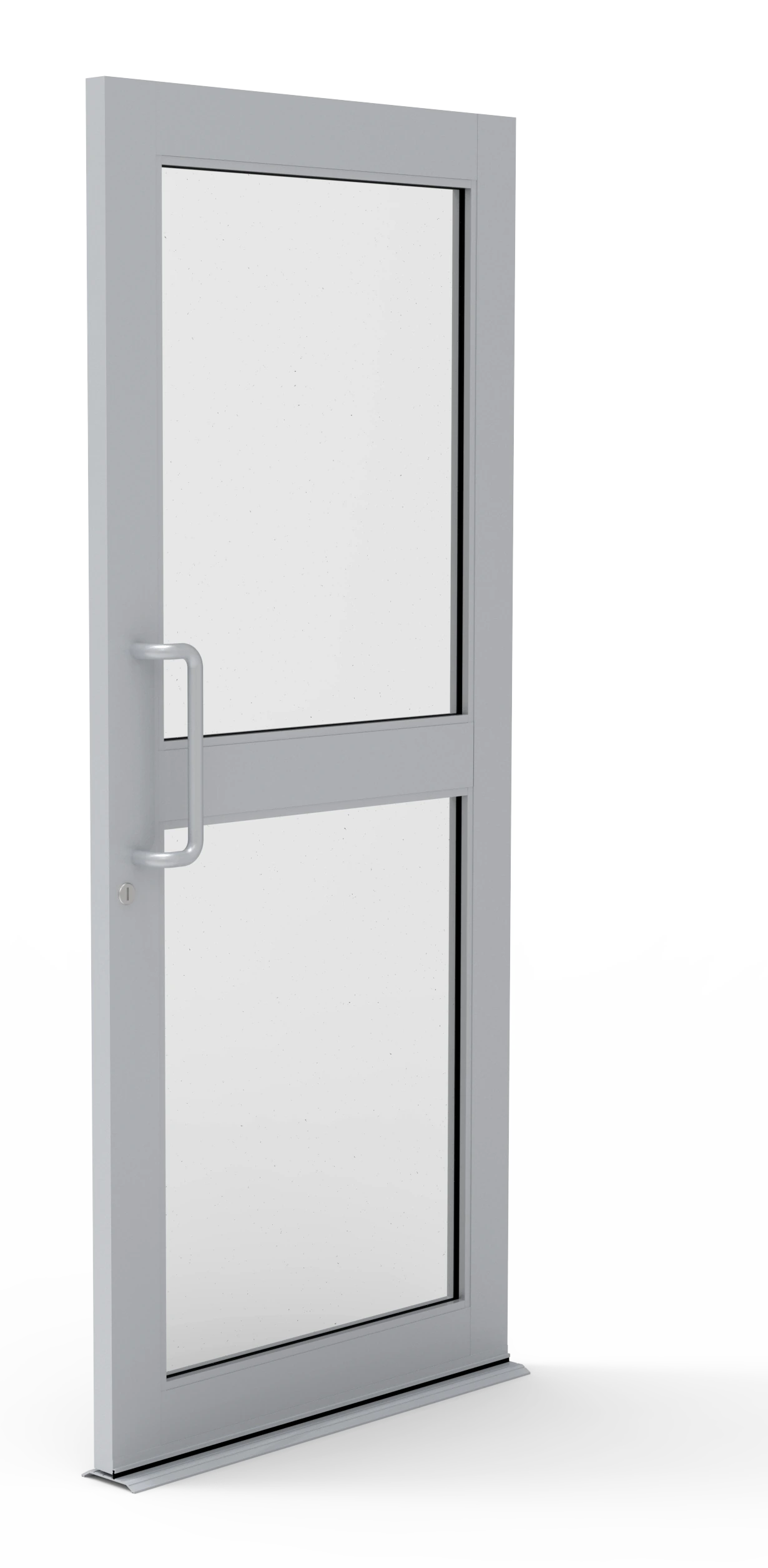 Commercial aluminum door